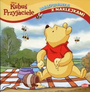 Okładka książki Kubuś i Przyjaciele Malowanka z naklejkami