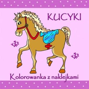 Opakowanie Kucyki Kolorowanka z naklejkami