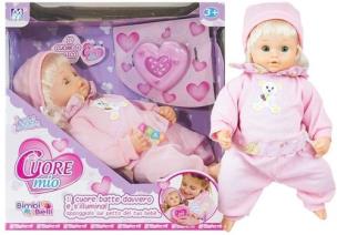 Opakowanie Lalka bobas Bijące serce Mruga oczami