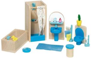 Opakowanie Łazienka do domu dla lalek