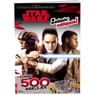 Okładka książki Lego Star Wars Zadanie naklejanie