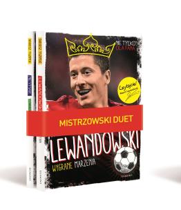 Okładka książki Lewandowski i Neymar