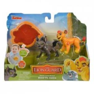 Opakowanie Lwia Straż. Figurki rywali Kion, Janja