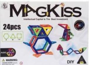 Opakowanie Magkiss - Magnetyczne klocki 24 szt.