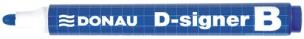 Opakowanie Marker do tablic Donau D-signer B niebieski