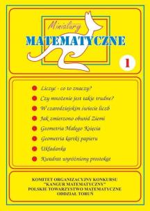 Okładka książki Miniatury matematyczne 1