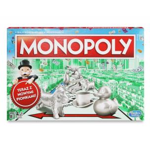 Opakowanie Monopoly Standard z nowymi pionkami
