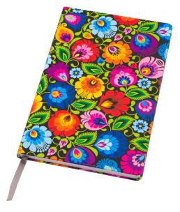 Opakowanie Notes A5 łowicki czarny FOLKSTAR