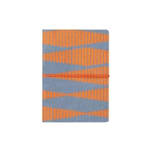 Opakowanie Notes z gumką 80k szaro-pomarańczowy