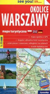 Opakowanie Okolice Warszawy mapa turystyczna 1:75 000