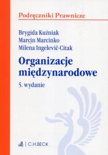 Okładka książki Organizacje międzynarodowe