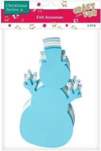 Opakowanie Ozdoba bałwanek 6 szt.- Boże Narodzenie