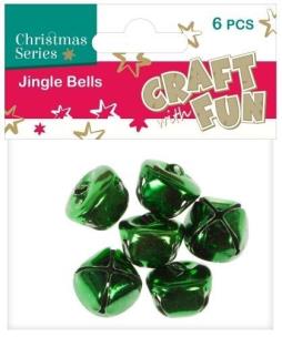 Opakowanie Ozdoba dzowneczki zielone 6 szt.