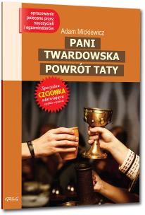 Pani Twardowska. Powrót taty. Autor: Adam Mickiewicz. Multiszop.pl Okładka książki Pani Twardowska. Powrót taty