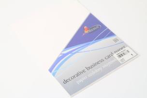 Opakowanie Papier wizytówkowy A4/20ark. 240g/m2 białe prążki