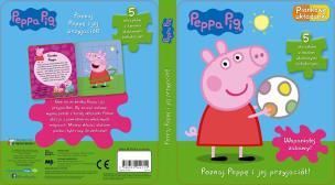 Okładka książki Peppa Pig. PIANKOWE UKŁADANIKI 5 arkuszy z układaną