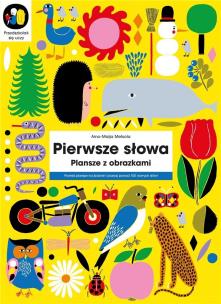 Okładka książki Pierwsze słowa. Plansze z obrazkami