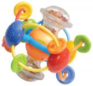 Opakowanie Piłka grzechotka z koralikami