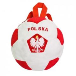 Opakowanie Plecak kibica Football piłka czerwony