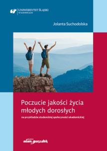 Okładka książki Poczucie jakości życia młodych dorosłych na przykładzie studenckiej społeczności akademickiej