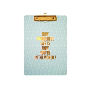 Opakowanie Podkładka z klipsem A4 niebieska