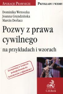 Okładka książki Pozwy z prawa cywilnego na przykładach i wzorach
