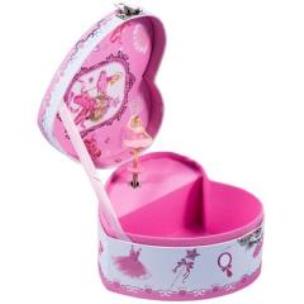 Opakowanie Pozytywka Baletnica serce