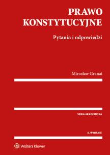 Okładka książki Prawo konstytucyjne