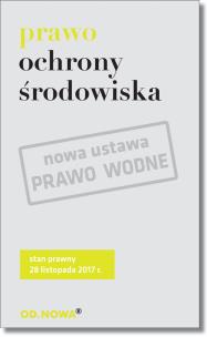 Okładka książki Prawo ochrony środowiska