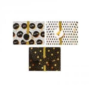 Opakowanie Pudełka 3x11cm 3szt czarno-białe