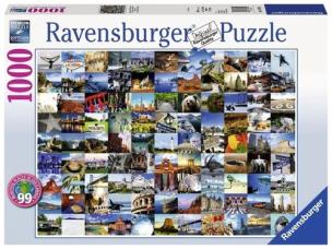 Opakowanie Puzzle 1000 Piękne miejsca USA i Kanady
