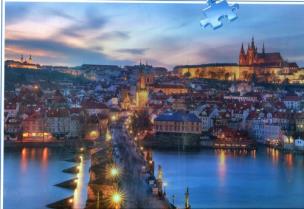 Opakowanie Puzzle 1000 Praga nocą