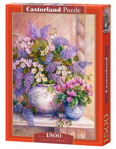 Opakowanie Puzzle 1500 Lilac Flowers CASTOR