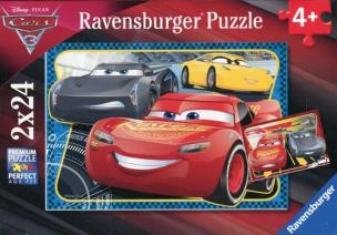 Opakowanie Puzzle 2x24 Cars 3 McQueen