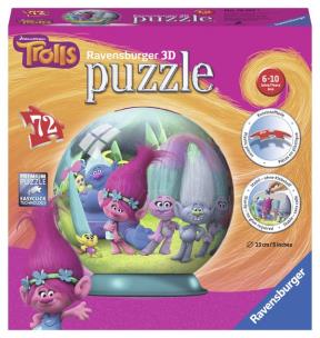 Opakowanie Puzzle 3D Trolle 72