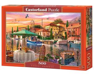 Opakowanie Puzzle 500 Sunset Harbour