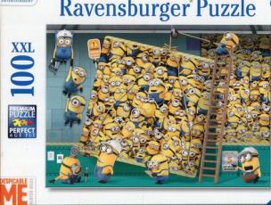 Opakowanie Puzzle XXL 100 Minionki