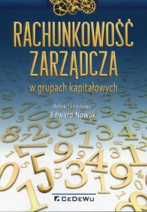 Okładka książki Rachunkowość zarządcza w grupach kapitałowych