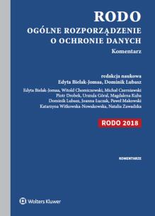 Okładka książki RODO Ogólne rozporządzenie o ochronie danych Komentarz