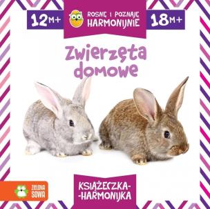 Okładka książki Rosnę i poznaję harmonijnie. Zwierzęta domowe