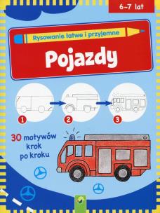 Opakowanie Rysowanie łatwe i przyjemne Pojazdy 6-7 lat