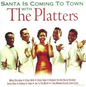 Okładka książki Santa Is Coming to Town with The Platters CD