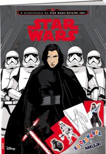 Okładka książki Star Wars Kolorowanka i naklejki