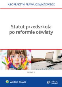 Okładka książki Statut przedszkola po reformie oświaty