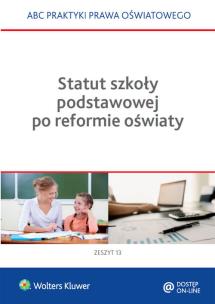 Okładka książki Statut szkoły podstawowej po reformie oświaty