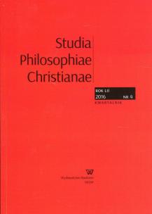 Opakowanie Studia Philosophiae Christianae 2016/4