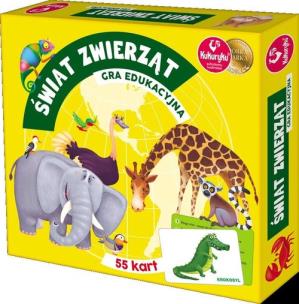 Opakowanie Świat zwierząt. Gra edukacyjna
