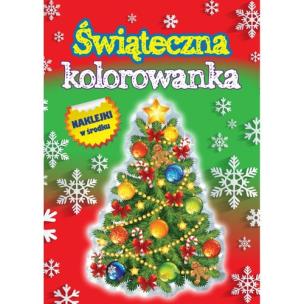 Okładka książki Świąteczna kolorowanka