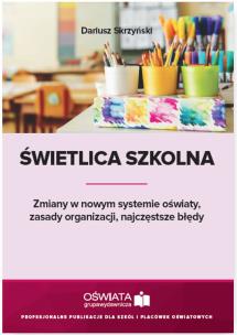 Okładka książki Świetlica szkolna