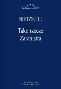 Okładka książki Tako Rzecze Zaratustra